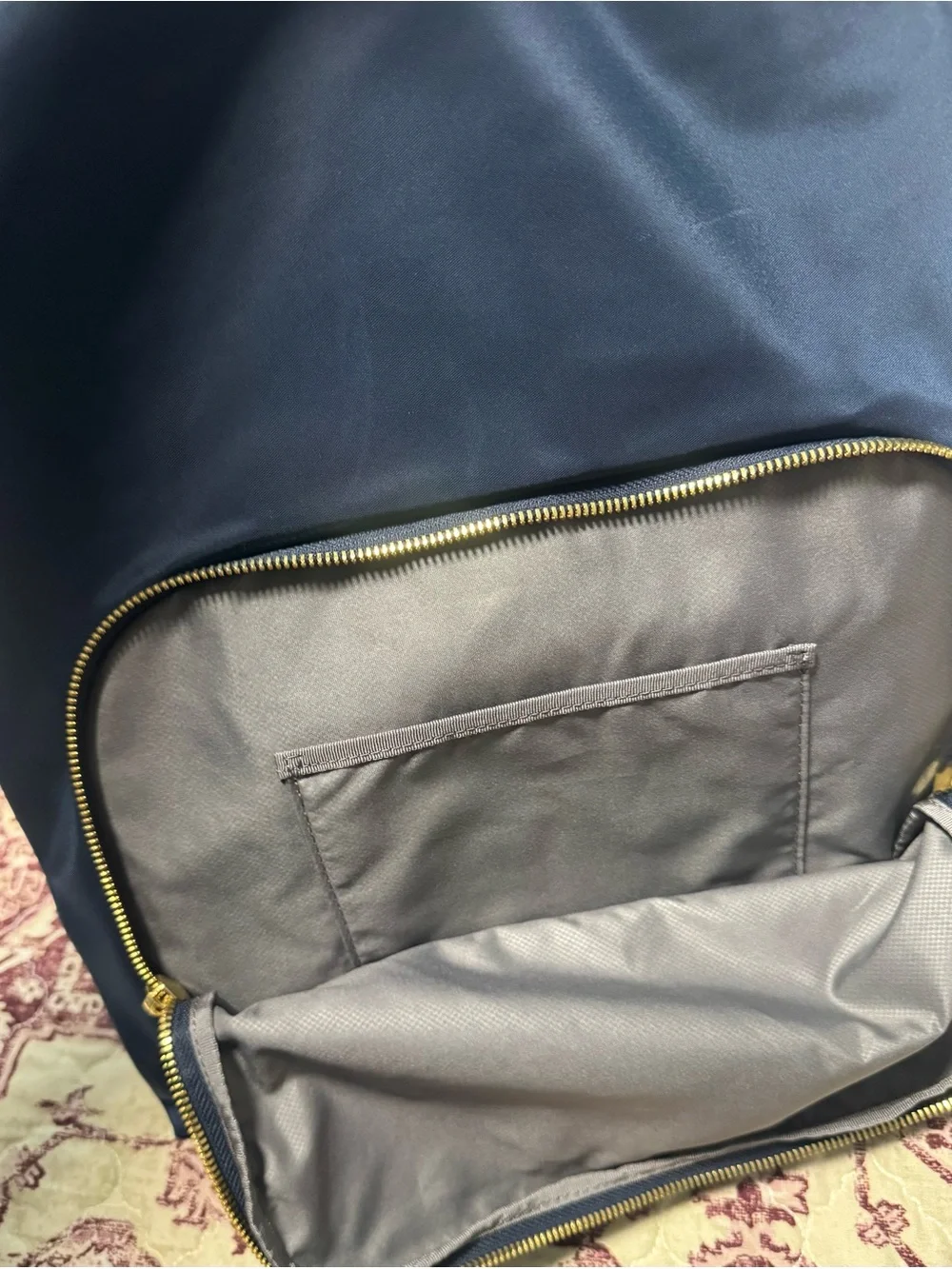 TUMI Navy Voyageur Jackie Convertible Backpack/Crossbody